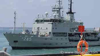 Hidden camera uncovered in an Australian navy ship cabin as a police probe is launched