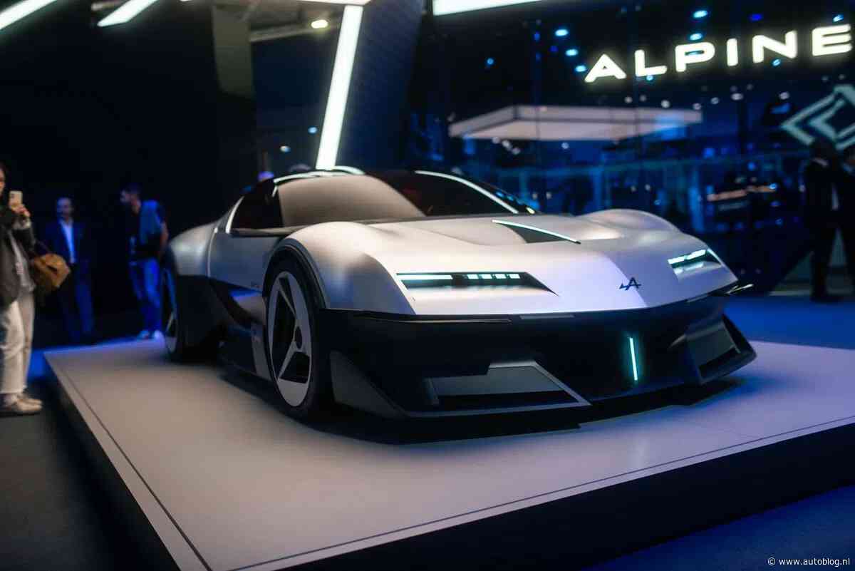 De Alpine A310 Vision is misschien wel de gaafste concept van Parijs