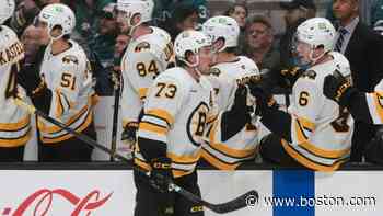 Charlie McAvoy made his presence felt in return to Bruins lineup