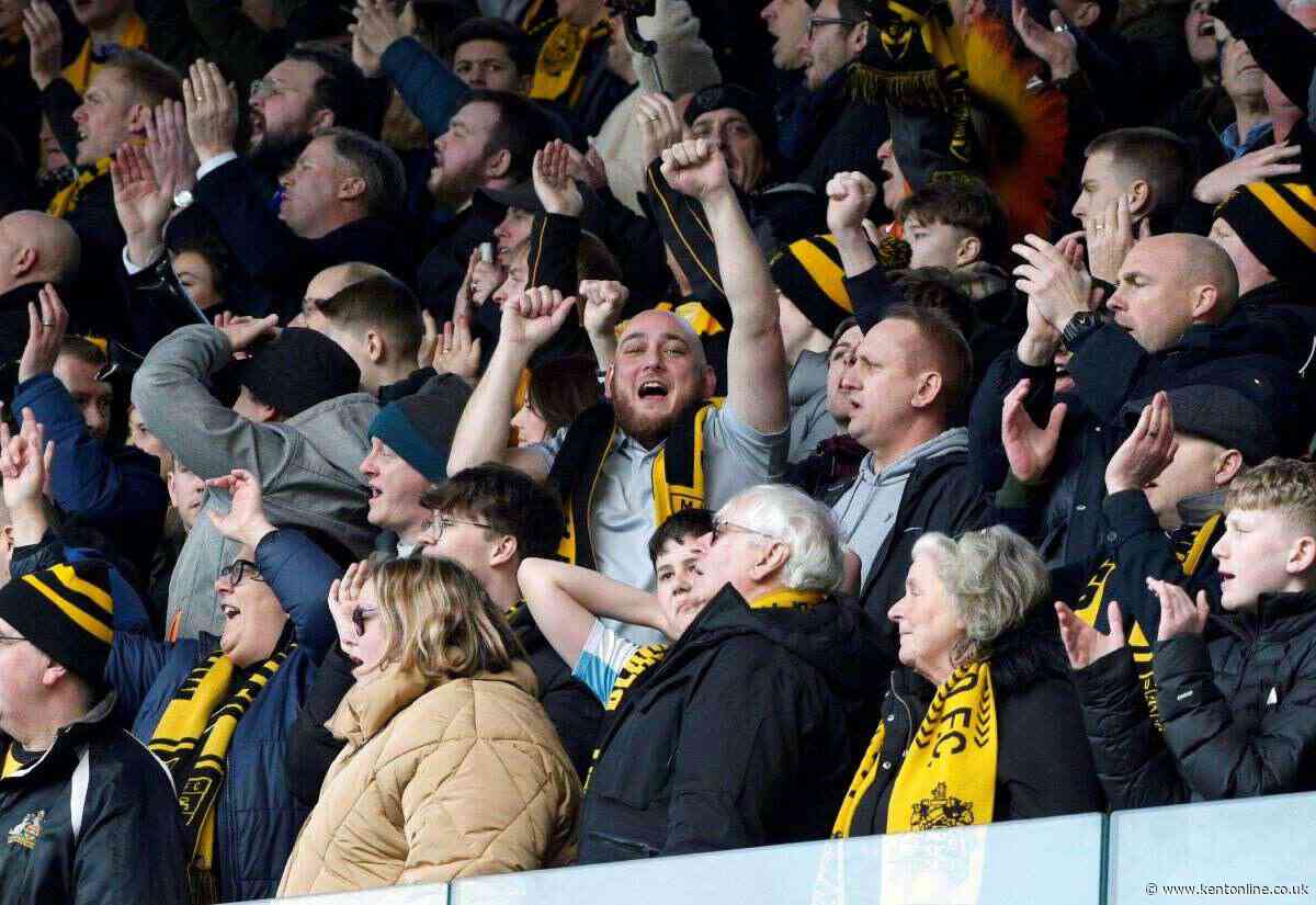 Kent football fan cleared of assault after falling from stand onto fans at historic FA Cup match