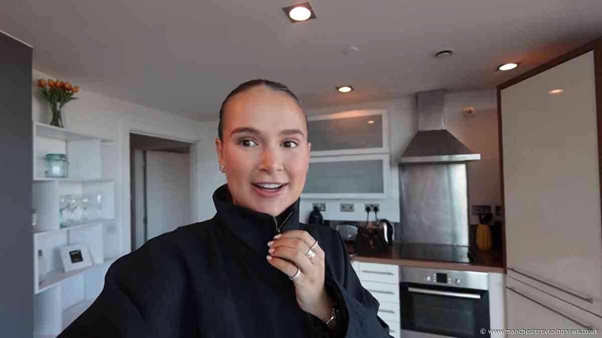 Molly-Mae Hague returns to £185,000 Manchester apartment she 'couldn't afford' before buying £3.8m mansion