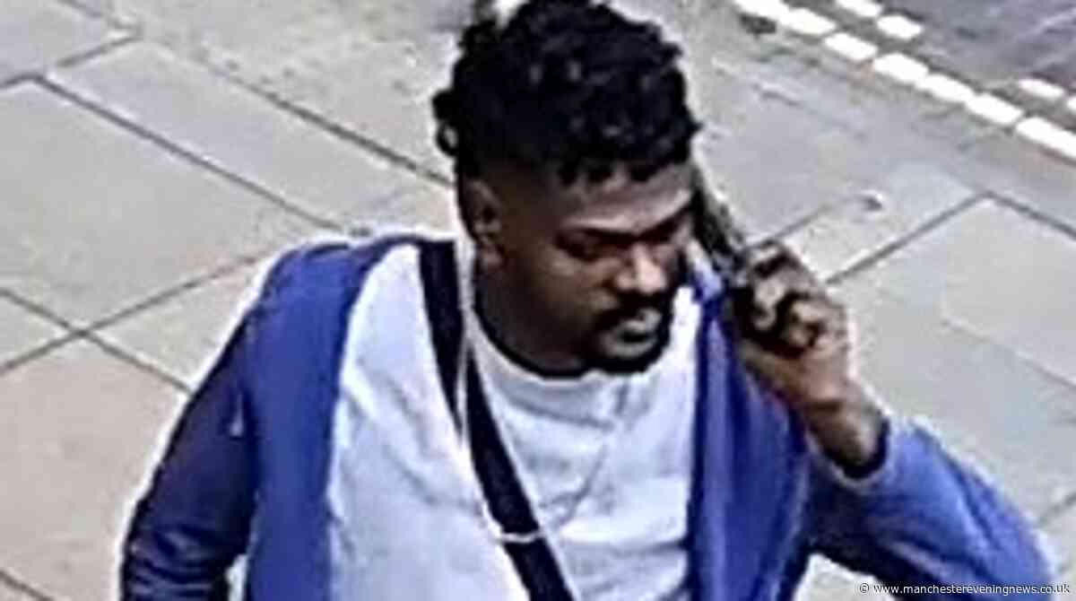 CCTV images released after man sexually assaults woman on Manchester train