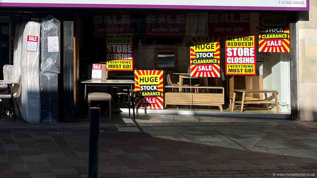 Hull furniture store holding 'everything must go' closing down sale - what you need to know