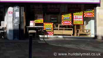 Hull furniture store holding 'everything must go' closing down sale - what you need to know