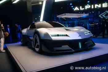 Alpine A310 Vision in Parijs is überdikke bak met retro sportsaus