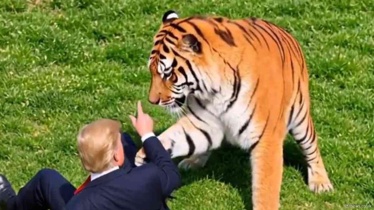 Trump’s sadistic tiger videos are a hideous window into his mind