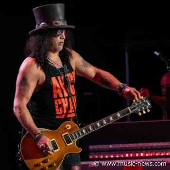 Slash provides another update on new Guns N' Roses material