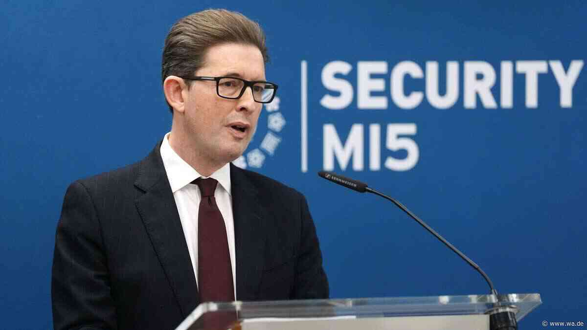 MI5-Chef schlägt Alarm: Iran plant Anschläge auf Hochsicherheitsziele weltweit