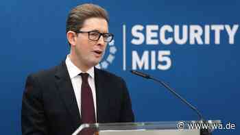 MI5-Chef schlägt Alarm: Iran plant Anschläge auf Hochsicherheitsziele weltweit