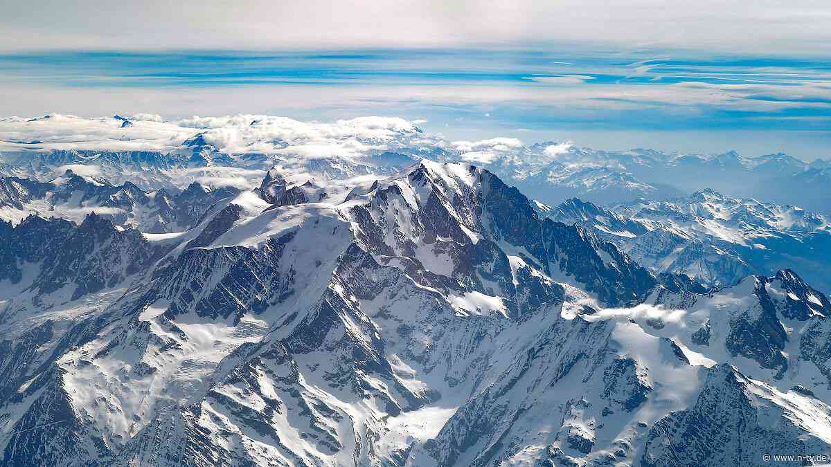 Mont Blanc "ständig in Bewegung": Frankreichs höchster Berg wächst um zwei Meter