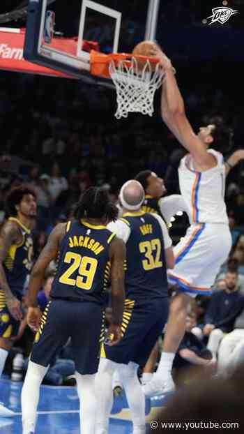 Aday all day ⬆️ #okcthunder #nba