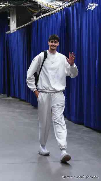 Hey Thunder fans 👋 #okcthunder #nba