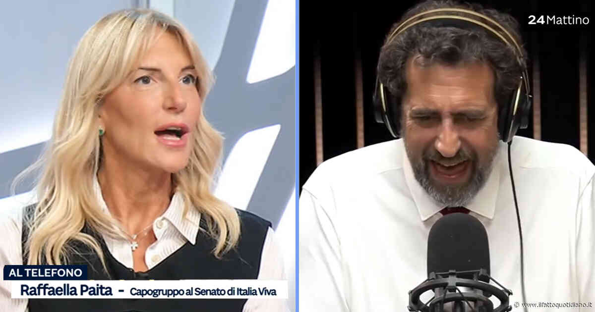 “Paita, ma ci sente? Ferma!”. Spetia sbotta in diretta su Radio24, mentre la senatrice di Italia Viva continua a parlare a ruota libera
