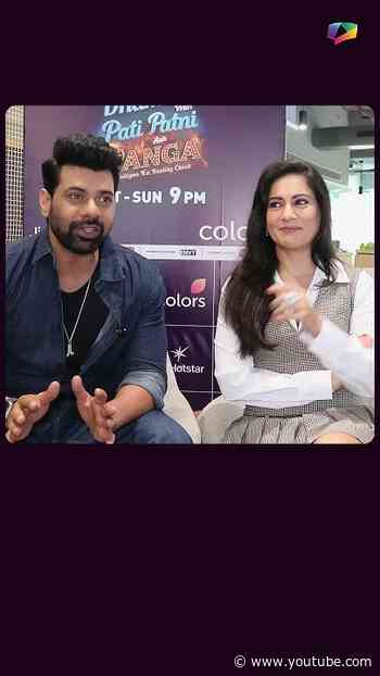 Why Shabir Ahluwalia & Kanchi Kaul said yes to Pati Patni Aur Panga 2 | India Forums #Shorts