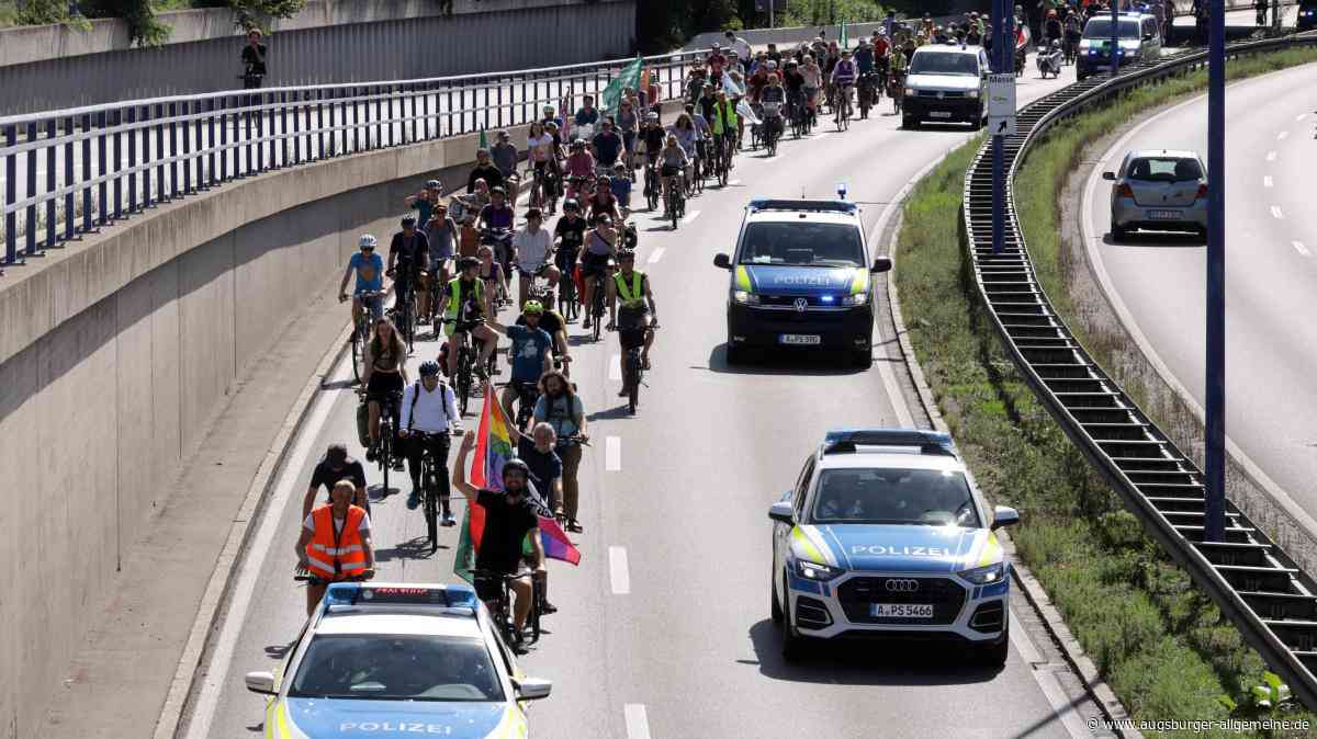 Fahrraddemo für Tempolimit und Neun-Euro-Ticket: Route verläuft über die B17 in Augsburg