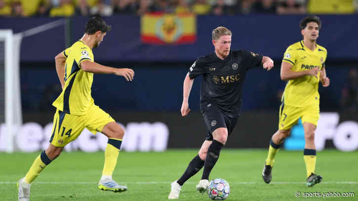 How De Bruyne frustrated Allegri in Napoli’s 3-1 loss to Villarreal