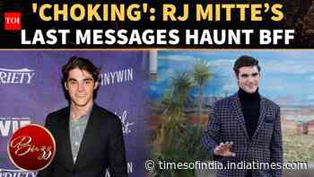 RJ Mitte’s Haunting Texts Revealed: ‘Breaking Bad’ Star’s Hollywood Heartbreak