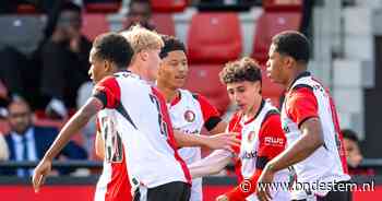 Invaller doet het: Feyenoord wint dankzij late goal ook tweede wedstrijd in Youth League