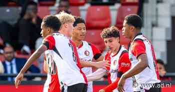 Invaller doet het: Feyenoord wint dankzij late goal ook tweede wedstrijd in Youth League