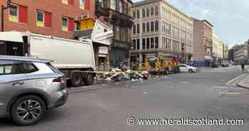 Glasgow union calls for battery bins after spate of bin lorry fires