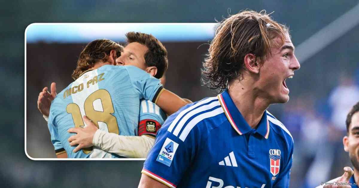 Zelfs Lionel Messi is onder de indruk: Feyenoord moet aan de bak tegen Argentijnse parel van Como