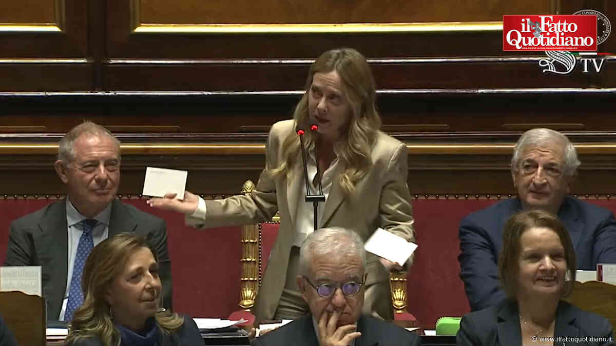 Legge elettorale, Meloni attacca il M5S: “Preferenze? Perché non le avete messe voi? Con le nuove regole Conte non sarebbe arrivato a Palazzo Chigi”