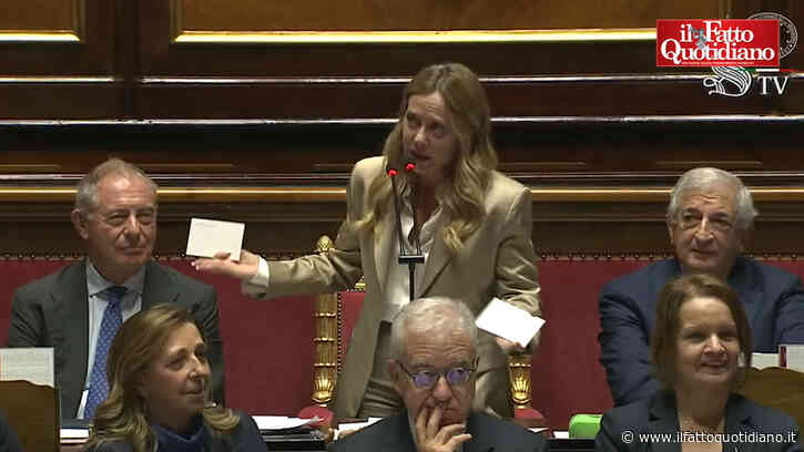 Legge elettorale, Meloni attacca il M5S: “Preferenze? Perché non le avete messe voi? Con le nuove regole Conte non sarebbe arrivato a Palazzo Chigi”