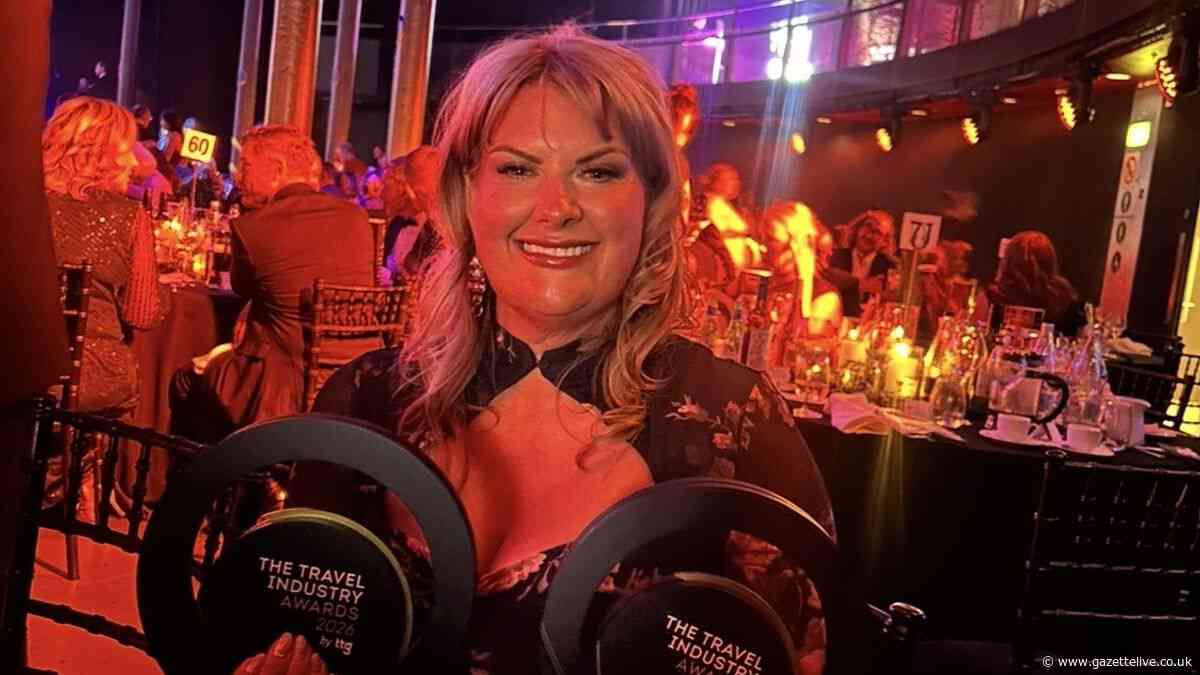Teesside travel agent Libby 'over the moon' after being named best in whole of the UK