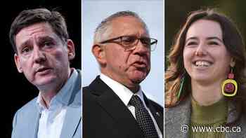 3 B.C. party leaders to go head-to-head in live TV debate ahead of provincial election