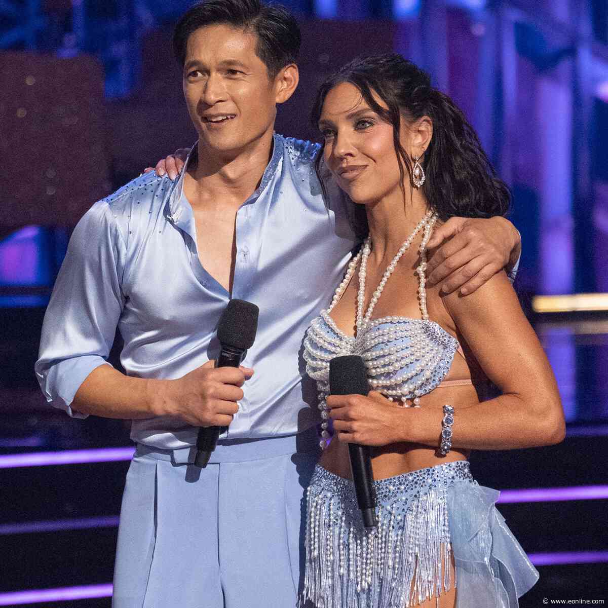 DWTS’ Jenna Johnson, Harry Shum Jr. React to Carrie Ann Inaba Critique