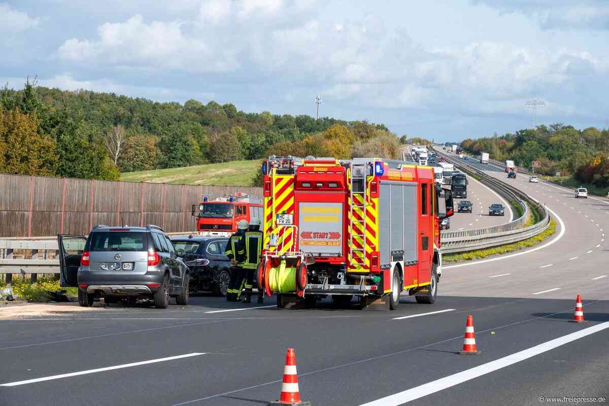 A 4 nach Unfall zwischen Hainichen und Berbersdorf dicht