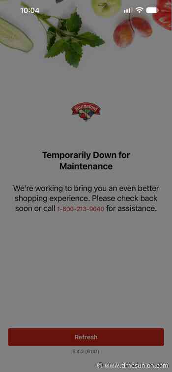 Hannaford app down after cybersecurity issue