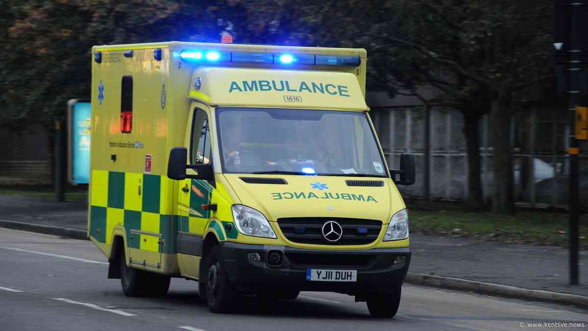 Man in his 70s taken to hospital after multi-vehicle crash near Maidstone