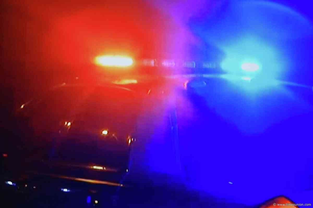 Troopers say driver missing after crashed Corvette burns in Northway chase