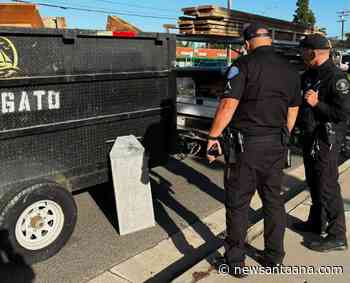 Garden Grove Police cite 55 drivers, tow 8 vehicles during commercial truck enforcement operation