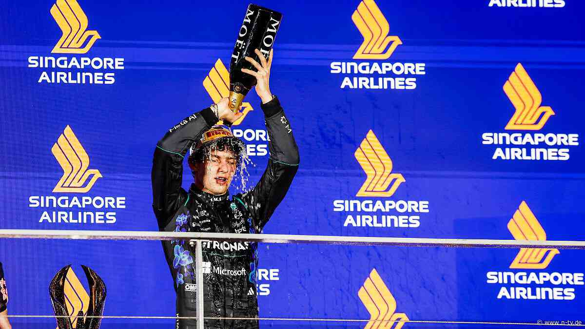 Aber noch nicht der Beste: Rosberg sieht Antonelli schon auf "Michael-Schumacher-Level"