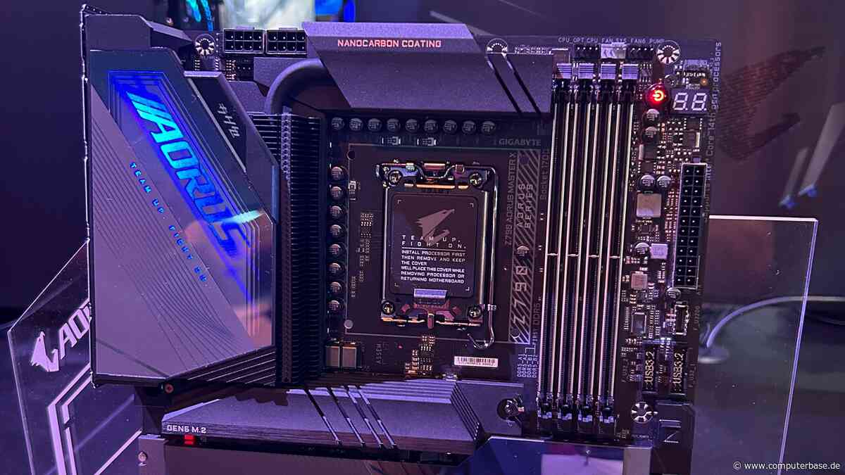 Einfach nur vergessen?: Gigabyte macht auch Z790-Boards für Raptor Lake Next bereit