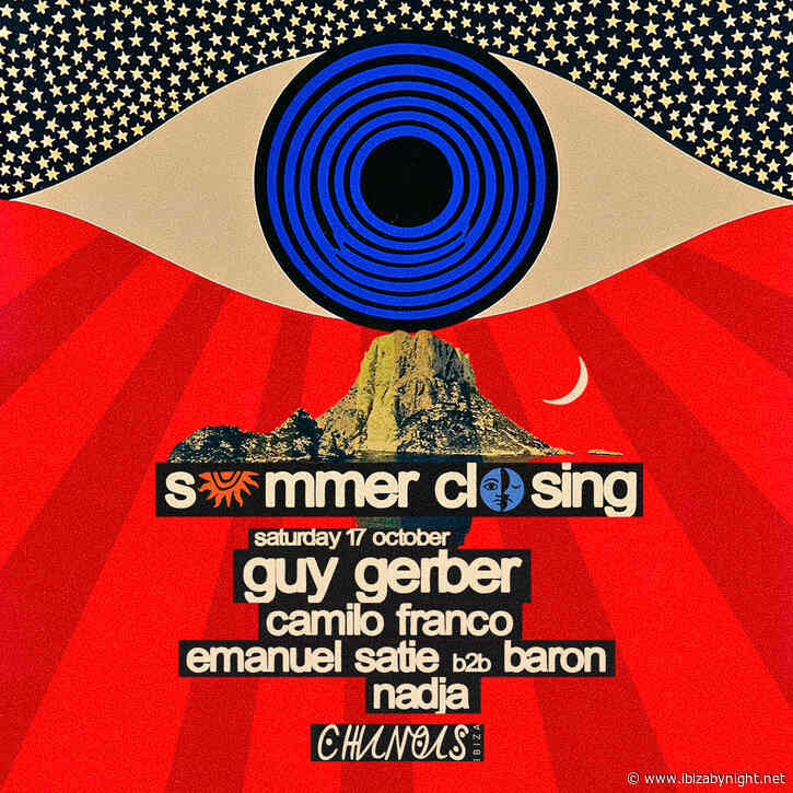 Guy Gerber takes Ibiza from Day to Night, headlining Beachouse & Chinois summer closings!