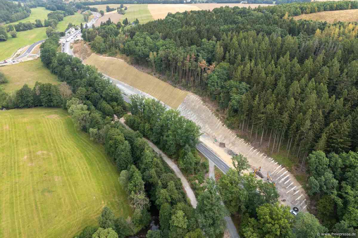 B 92 im Vogtland: Vollsperrung endet am Freitag