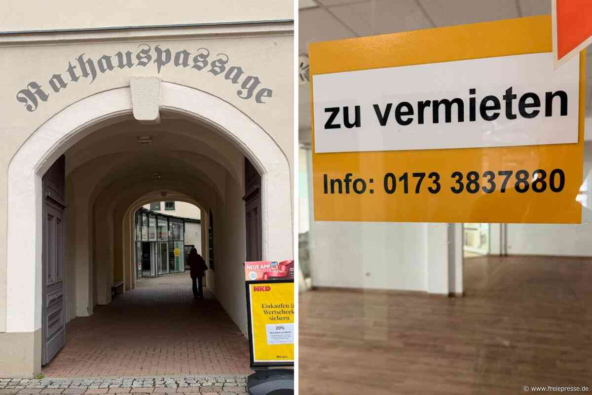 Leerstand in Frankenberger Rathauspassage: Warum stehen so viele Läden leer?