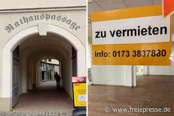 Leerstand in Frankenberger Rathauspassage: Warum stehen so viele Läden leer?