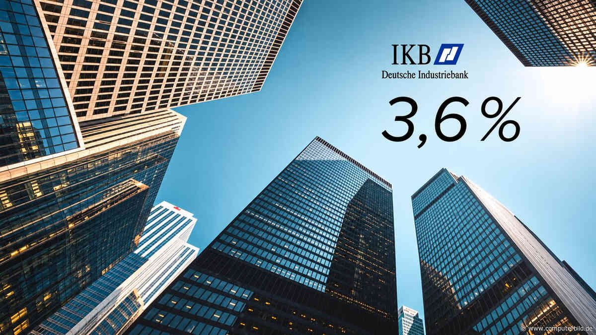 IKB erhöht Festgeld-Zinsen auf bis zu 3,60 Prozent