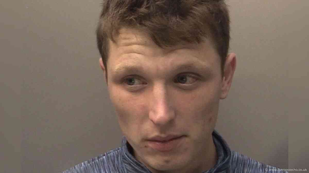 Wanted man robbed Rock Ferry Post Office before he was caught in a back garden