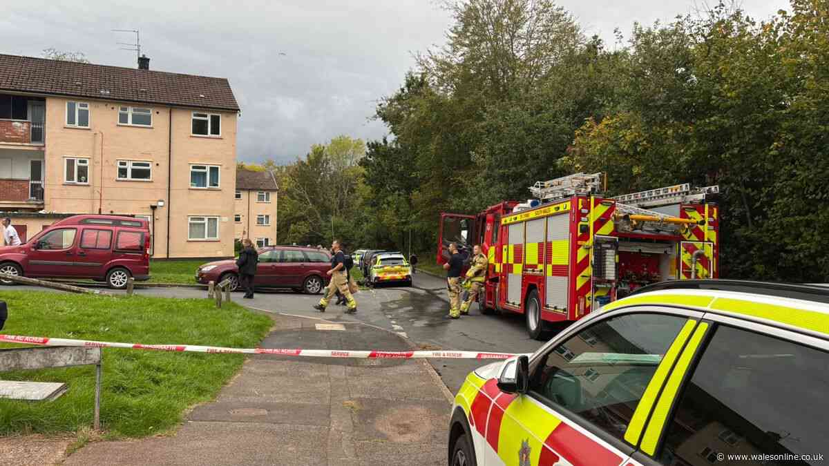 Major emergency response to incident in Newport