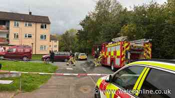 Major emergency response to incident in Newport