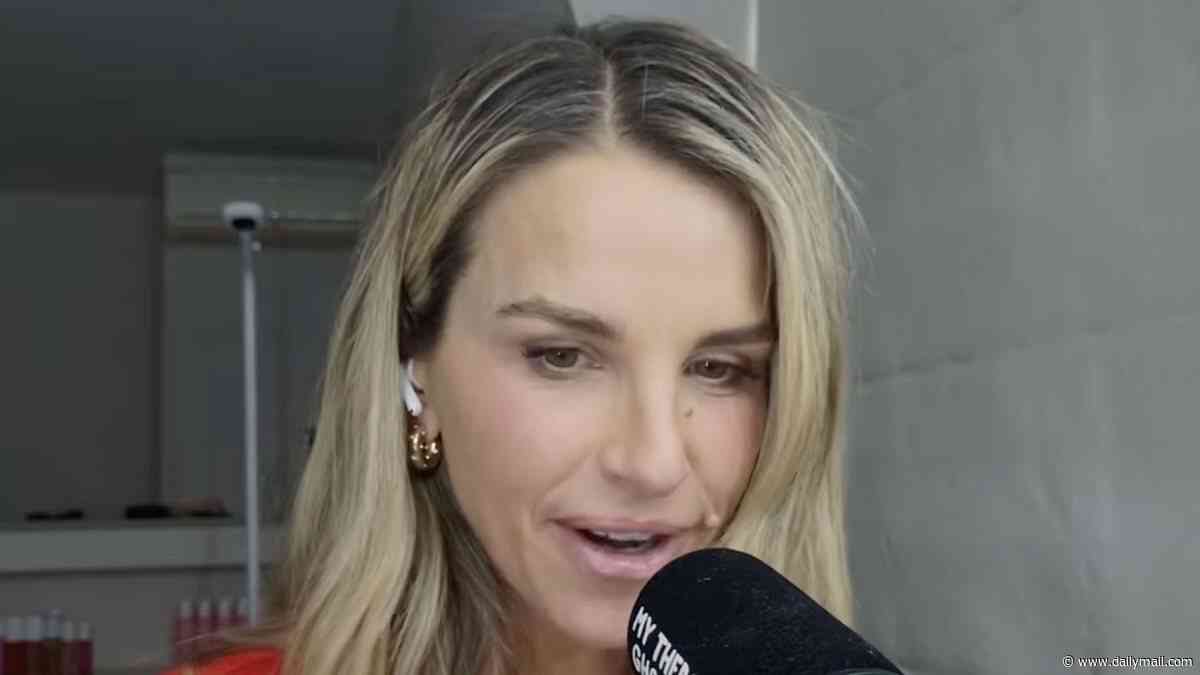Vogue Williams reveals she keeps bumping into the woman who slept with her boyfriend as she says she would 'love to say something'