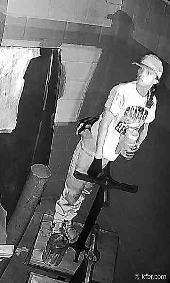 MWC PD seeks public help identifying suspect in copper theft