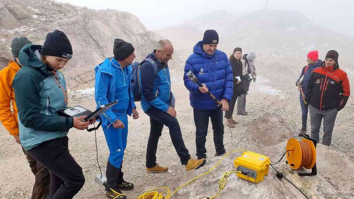 Ein Scanner für die Zugspitz-Nordwand: System soll Felsstürze früh erkennen