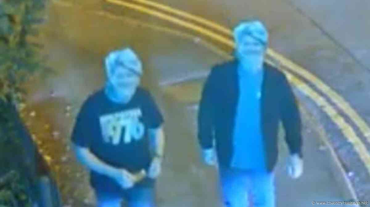 Men wearing 'Clare Balding' masks urged to come forward after Coventry incident