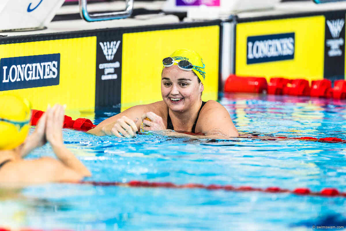 Iona Anderson Takes Two Major Awards at 2026 Swimming WA Awards of Excellence